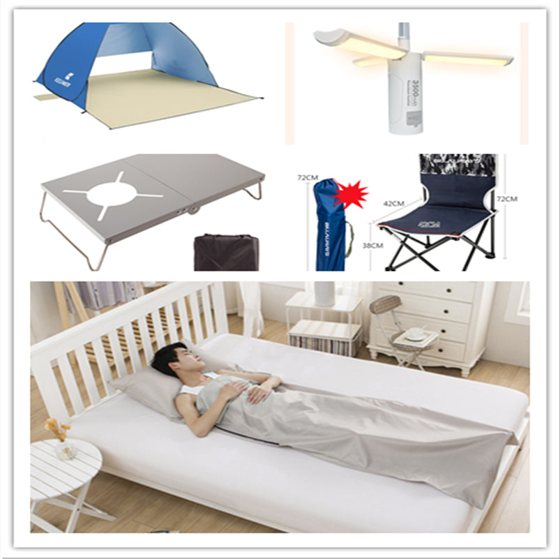 Outdoor LED Camping Lamp Folding Light Type-C USB Function For Emergency Flashlight Lantern